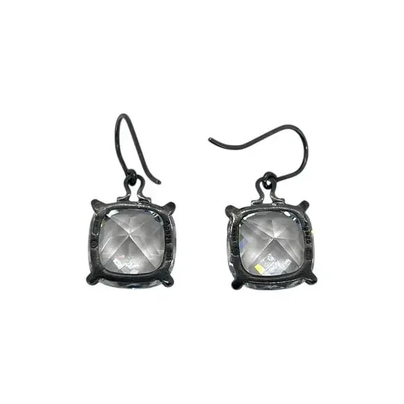 Bottega Veneta Crystal Sterling Silver Earrings - Picture 2 of 9